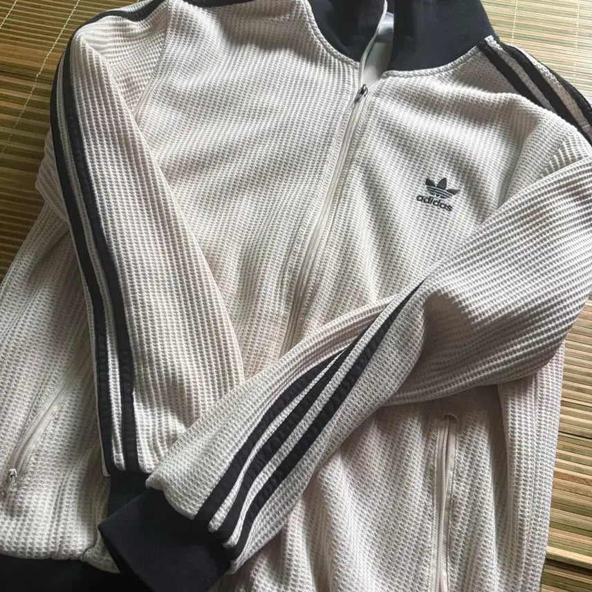 [BUNJANG] Adidas Beckenbauer Waffle Track Top XL / 아디다스 와플 베켄바우어 트랙탑 XL
