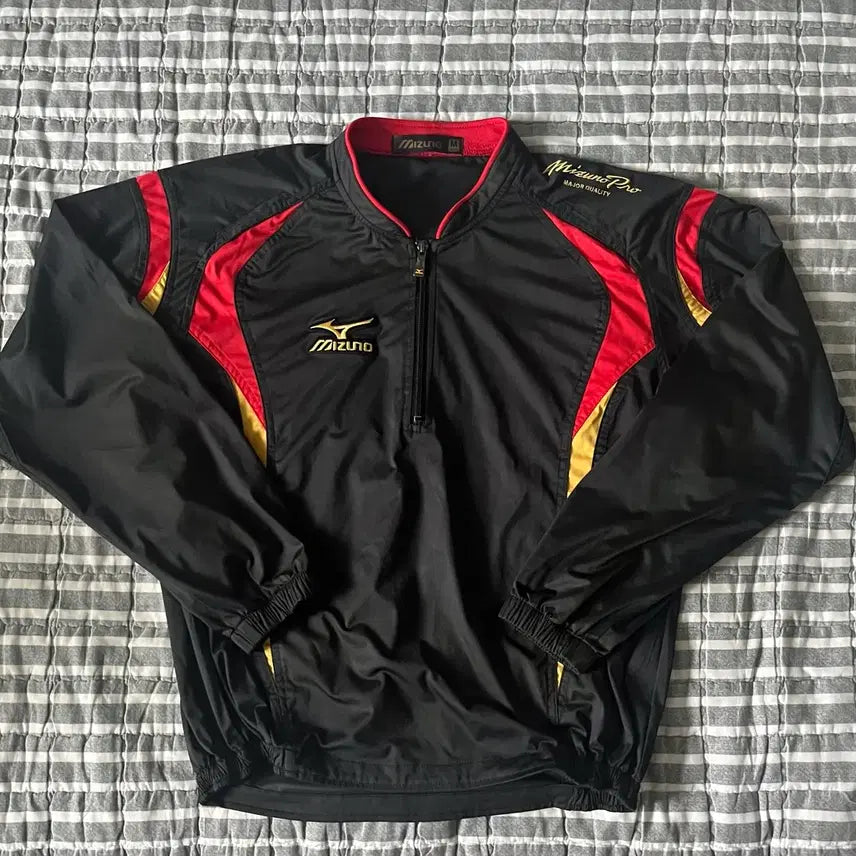 [BUNJANG] Mizuno Pro Japan Warm-up Piste Sweat Suit / [M] 미즈노 프로 재팬 웜업 피스테 땀복