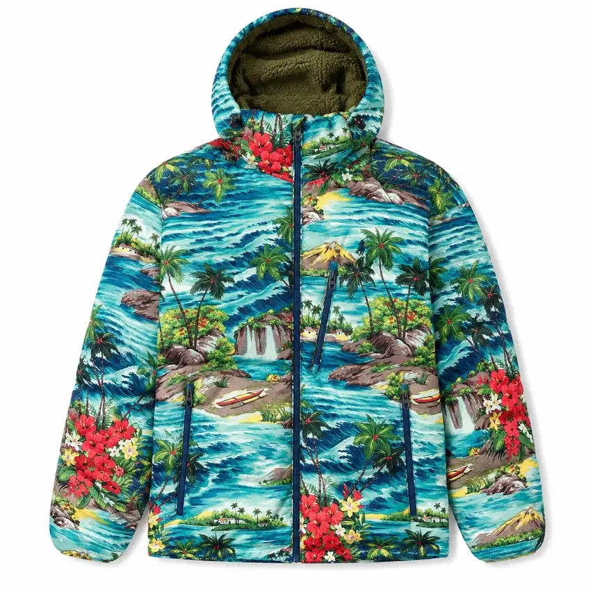 [BUNJANG] Polo Ralph Lauren Tropical Padded Jumper / 폴로랄프로렌 트로피컬 패딩점퍼