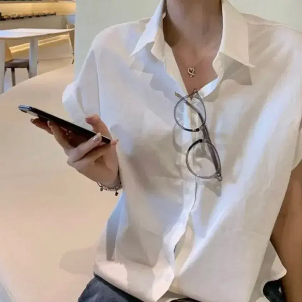 [BUNJANG] Museed Market Lope Wish Daily Short-Sleeve Shirt / 반팔 셔츠