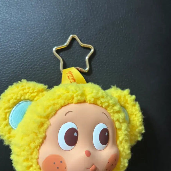 [BUNJANG] Pop Mart Starlight Delicious Bite Series Lemon Bear Earphone Case / 팝마트 작은별 맛있는 한 입 시리즈 이어폰 백 레몬 곰