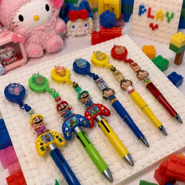 [BUNJANG] Retractable Holder Ballpoint Pen / 릴홀더볼펜