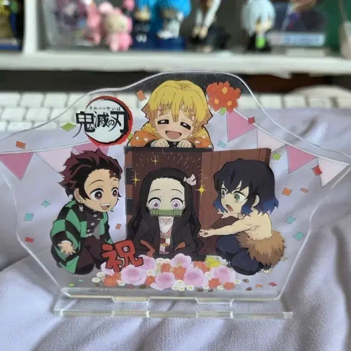 [BUNJANG] Demon Slayer Nezuko Birthday Acrylic Stand / 귀멸의 칼날 네즈코 생일 아크릴 스탠드