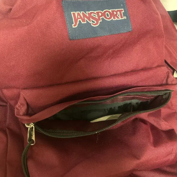 [BUNJANG] JanSport Burgundy Backpack / 잔스포츠 백팩 버건디(가격 제안도 환영!!!!!)