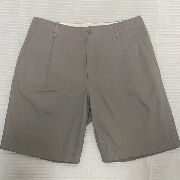 [BUNJANG] Pottery Officer Chino Shorts Grey / 포터리 오피서 치노 쇼츠 그레이