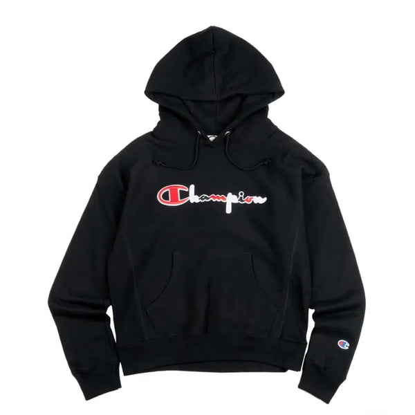 [BUNJANG] Champion Hoodie Black / (기모) 챔피온 후드티 블랙