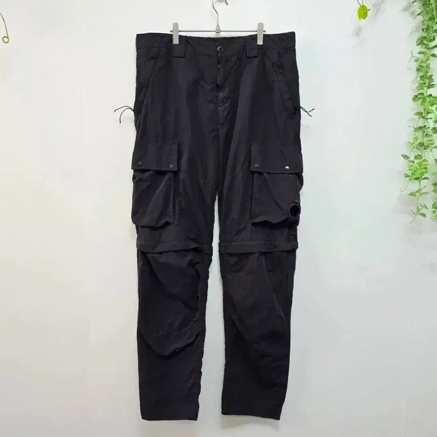 [BUNJANG] CP Company 21'SS Lens Appliqué Woven Cargo Pants / 큐알 인증 )  CP컴퍼니 21'SS  렌즈와펜 우븐 카고 팬츠