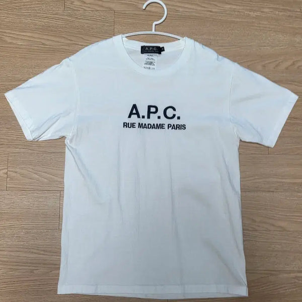 [BUNJANG] A.P.C. Women's Short Sleeve T-Shirt White / 아페쎄 여성 반팔티 S