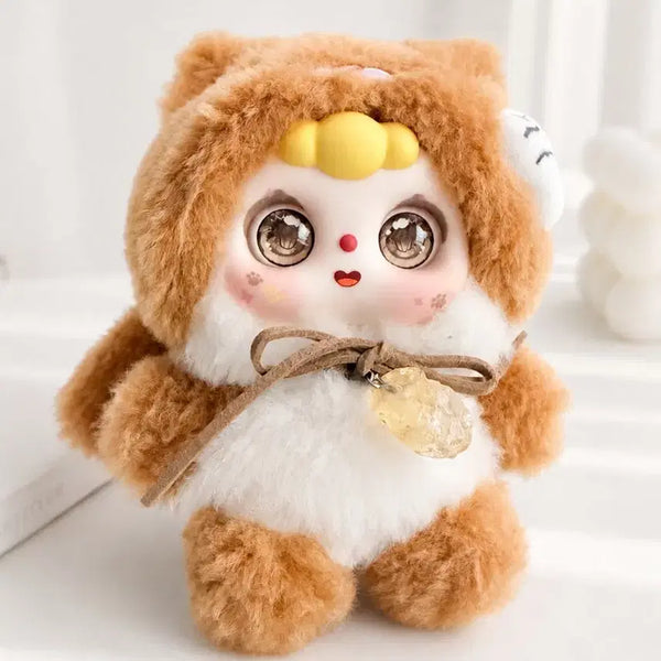 [BUNJANG] Dubao Cat Cafe Stuffed Animal / 두바오 고양이 카페 인형