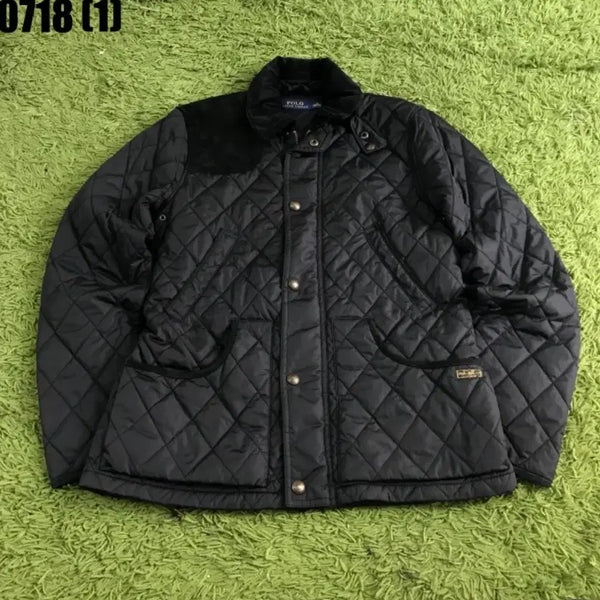 [BUNJANG] Polo Ralph Lauren Quilted Jacket Black M / 폴로 퀼팅 자켓 블랙 M