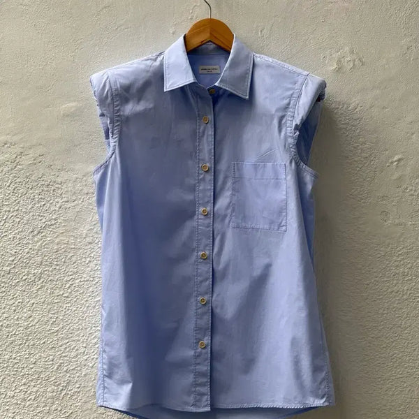 [BUNJANG] Dries Van Noten Sleeveless Shirt Size 38 / [38] 드리스반노튼 민소매 셔츠