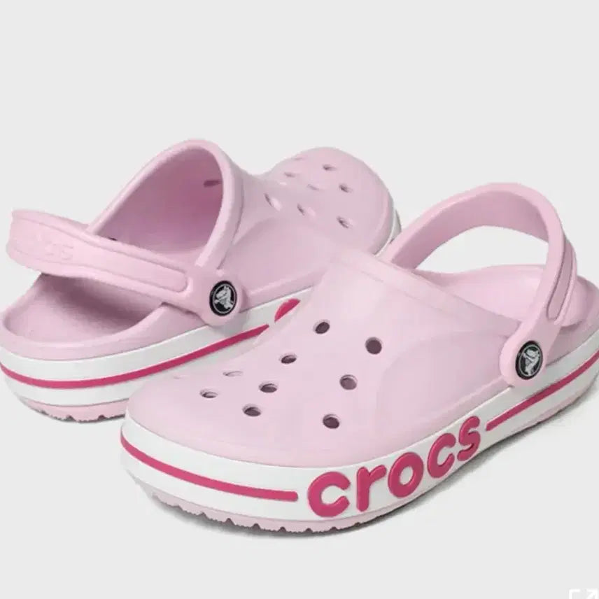 [BUNJANG] Crocs Pink Bayaband Clog Women's Size 230 / 크록스 핑크 바야밴드 클로그 여성