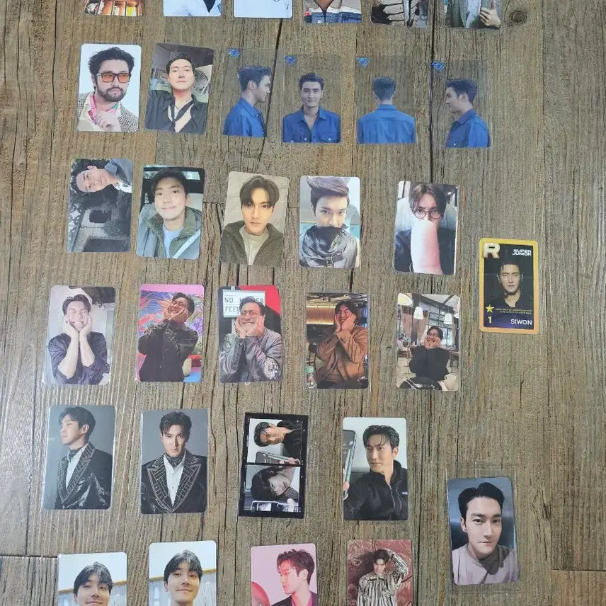 [BUNJANG] Super Junior Siwon Photocard Bundle Set (32 pcs) / 일괄) 슈퍼주니어 시원 포카 32장 판매 양도합니다