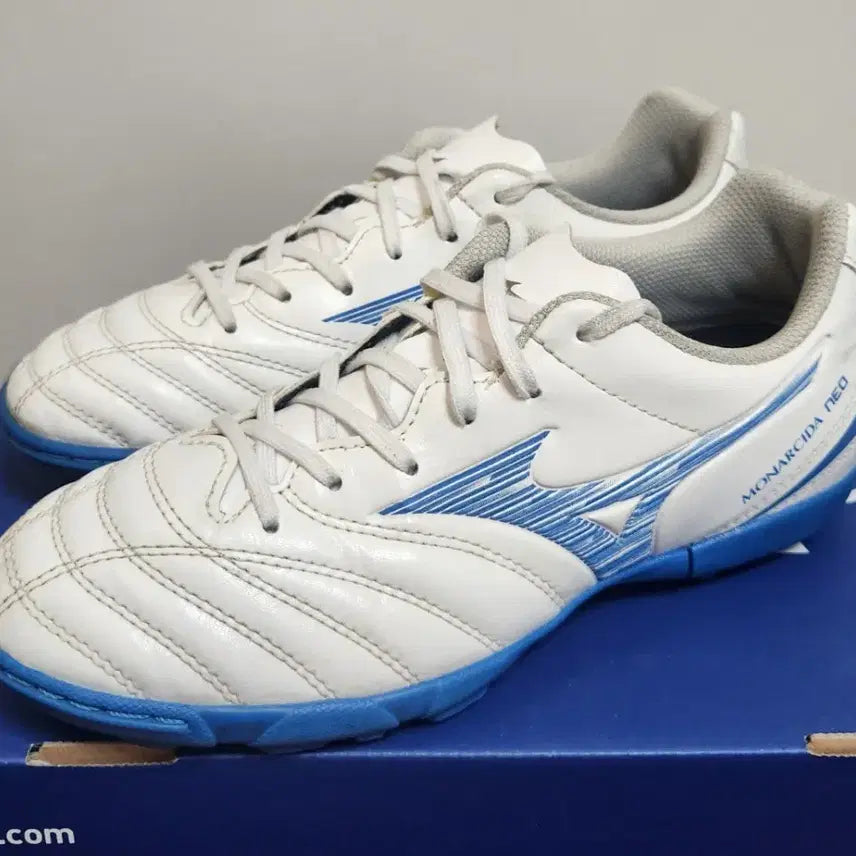 [BUNJANG] Mizuno Monarcida Neo TF Soccer Boots 225mm Futsal Shoes / 미즈노 모나르시다 네오 TF 축구화 225mm 풋살화