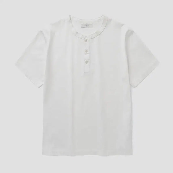 [BUNJANG] Union Blue Henry Neck T-Shirt M / 유니온블루 헨리넥 티셔츠 M