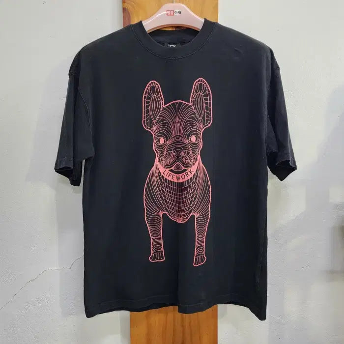[BUNJANG] LifeWork Oversized Fit Short-Sleeve T-Shirt / 라이프워크 오버핏 반팔티(90)