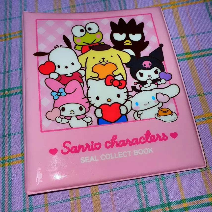 [BUNJANG] Sanrio Ddakji Sticker Binder (Includes 001 Kitty) / 텐바이텐 산리오 띠부씰 바인더 (001 키티 포함)