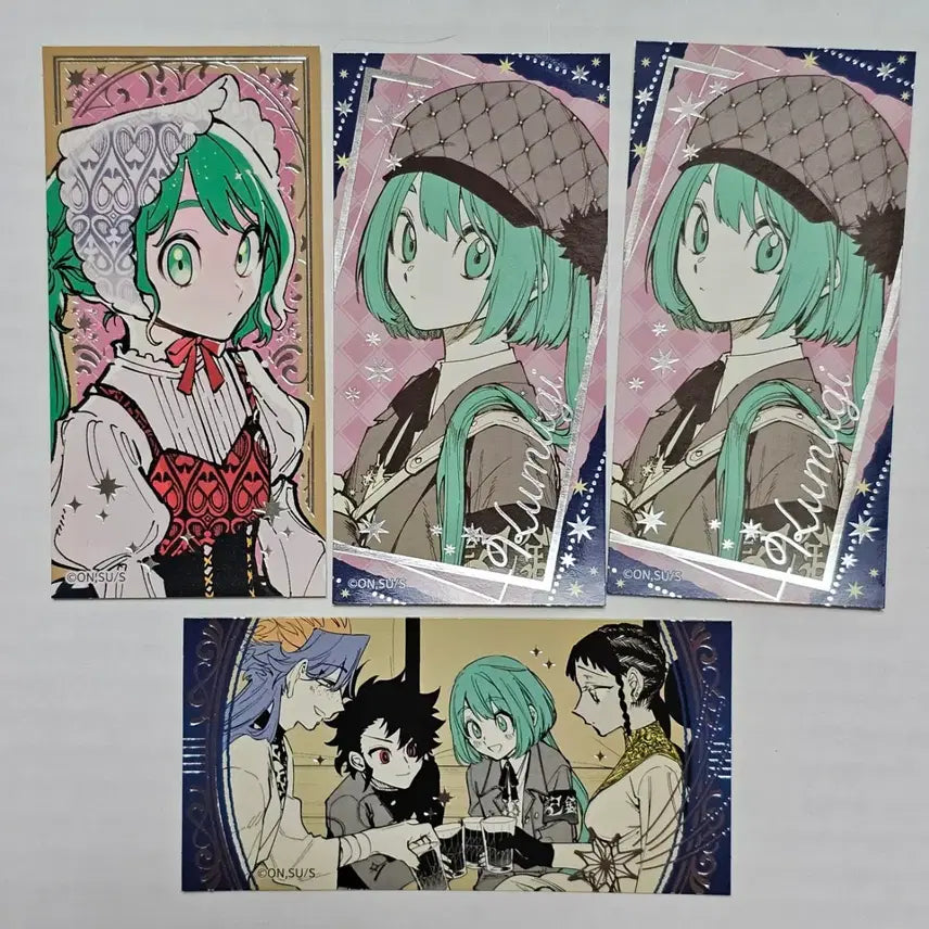[BUNJANG] Bundle "The Ones Who Walked Away from Omelas" Sticker Collection Jump Shop Jump Fair Kumoki / 일괄 마남이치 은박 스티커 콜렉션 카드 점프샵 점프페어 마남의이치 쿠무기