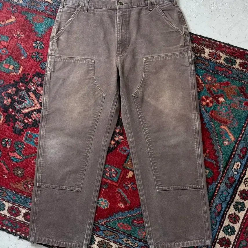 [BUNJANG] Carhartt WIP B136 Double Knee Work Pants Dark Brown (36x30) / [36] OG 칼하트 더블니 DKB 칼하트 B136 다크브라운 썩블니