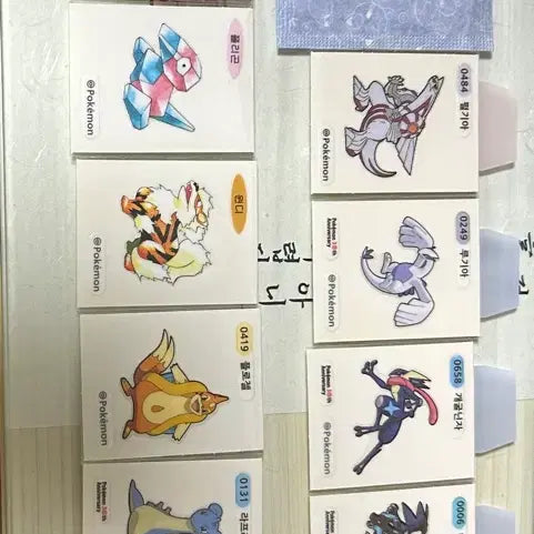 [BUNJANG] Pokemon 30th Anniversary Stickers Bundle / 포켓몬 30주년 띠부실 판매/교환