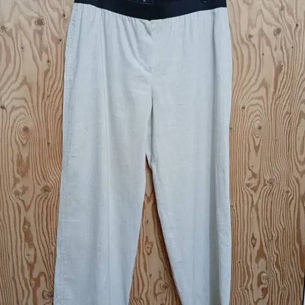 [BUNJANG] Hansem Lanvin Linen Wide Pants / 한섬 랑방 린넨 와이드팬츠