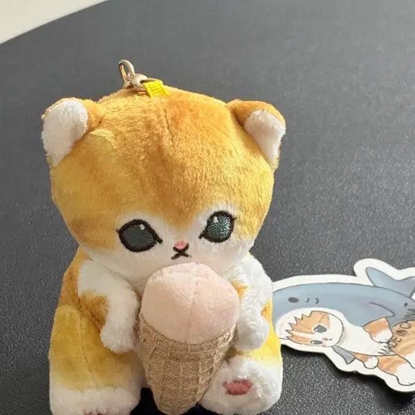 [BUNJANG] Mof Sand Cat Plush Keychain / 모프샌드 고양이 인형 키링