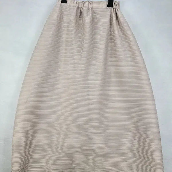 [BUNJANG] MongPleace Pleated Long Skirt / 몽플리쎄 폴리츠 롱 스커트