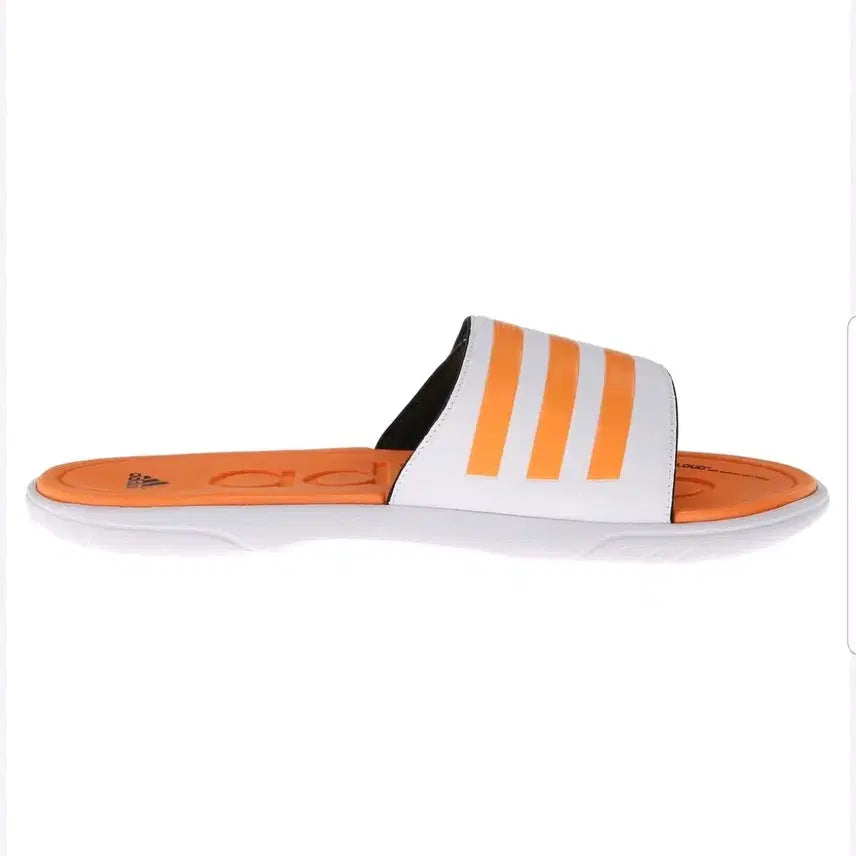 [BUNJANG] Adidas Supercloud Slides Sandals Orange White 275 / [새상품]아디다스 슈퍼클라우드 슬라이드 샌들 오렌지 화이트 275