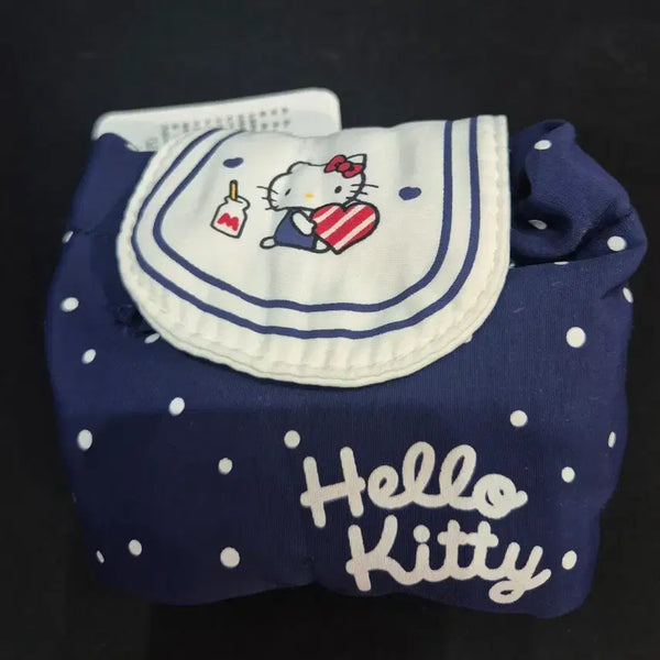 [BUNJANG] Hello Kitty Navy Polka Dot Pouch (New) / 헬로키티 네이비 물방울 파우치(새상품)