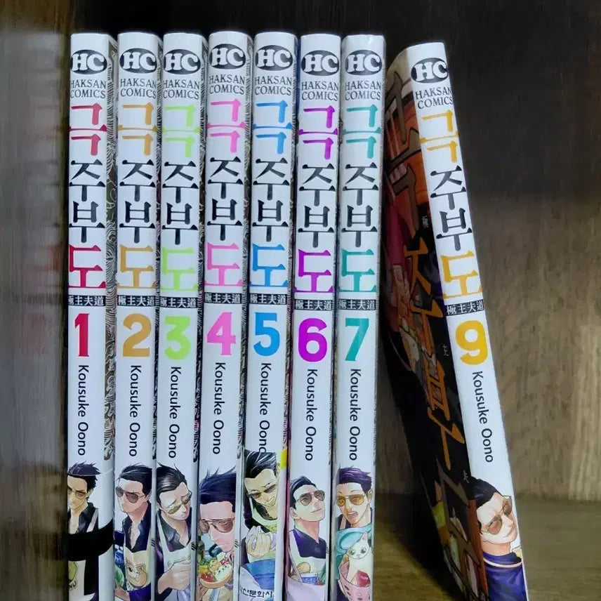 [BUNJANG] Geukjudo Volume 1-9 First Edition (Excluding Vol. 8) / 극주부도 초판