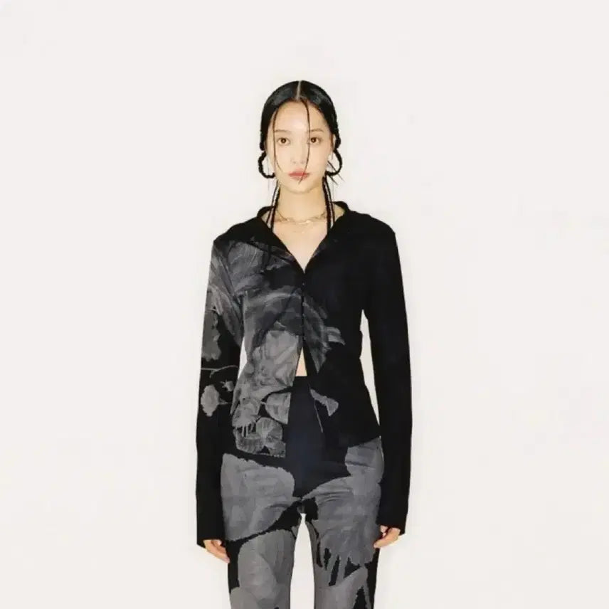 [BUNJANG] Nache Python Jersey Top / 나체 파이톤 저지 탑