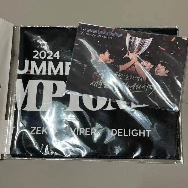 [BUNJANG] Hanhwa Life Summer Championship Commemorative Towel & Postcard Set / 2024 한화생명 서머우승 응원타월&엽서
