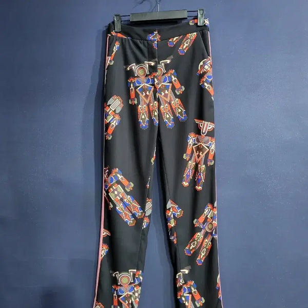 [BUNJANG] MSGM Robot Pattern Pants Black / MSGM(이태리) 로봇 패턴 팬츠