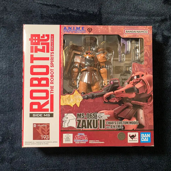 [BUNJANG] Bandai Robot Spirits Char's Zaku II A.N.I.M.E. Action Figure / 반다이 로봇혼 샤아 자쿠 A.N.I.M.E 무료배송