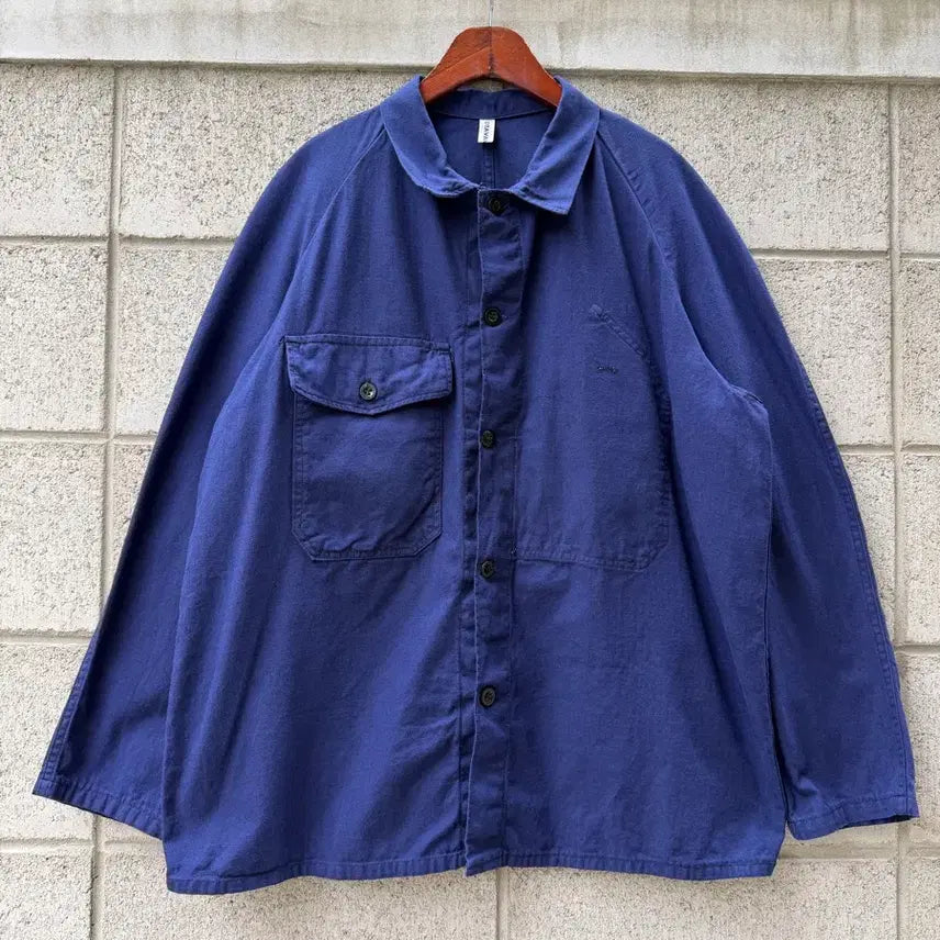 [BUNJANG] 1980s Czech Military HBT Herringbone Work Jacket (Deadstock) / 데드스탁 1980s CZECH MILITARY HBT 헤링본워크자켓