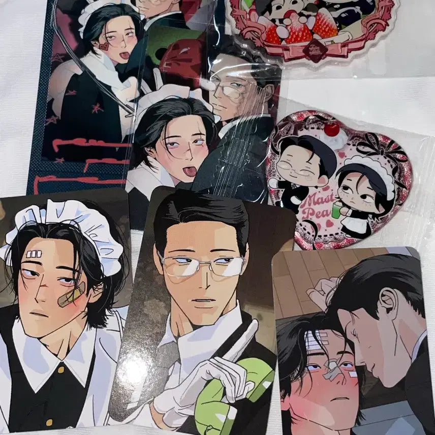 [BUNJANG] LE SSERAFIM Salon de Lebon Purchase Benefit Deco Pack Set / 일괄 레봄 살롱 드 르봉 주의 평화 데코팩 캔뱃지 마그넷 구매특전 컬포 세트