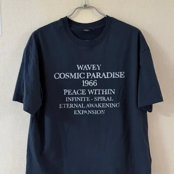 [BUNJANG] KANEITEI Cosmic Crop Short Sleeve T-Shirt Navy XL / 카네이테이 코스믹 크롭 반팔 네이비 XL사이즈