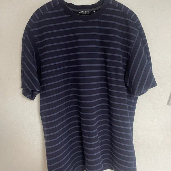 [BUNJANG] Eastlog Stripe Short Sleeve T-Shirt / 이스트로그 스트라이프 반팔