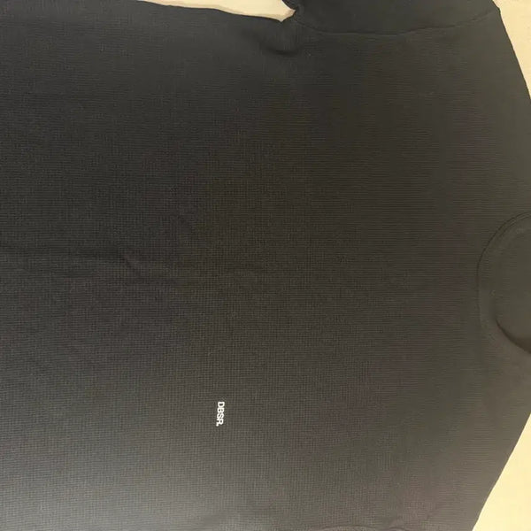 [BUNJANG] DBSR Waffle Long Sleeve T-Shirt Black XL / Dbsr 와플 긴팔 xl