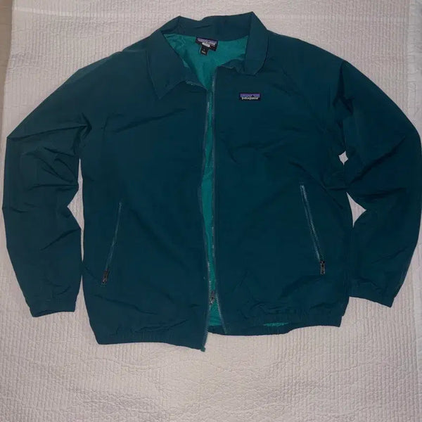 [BUNJANG] Patagonia Windbreaker Jacket Teal / 파타고니아 바람막이 자켓 청록색