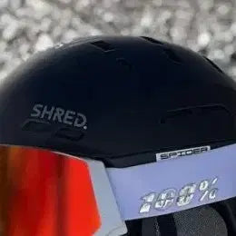 [BUNJANG] SHRED Ski/Snowboard Helmet (Black) - Size L & M Bundle / SHRED 스키 스노우보드 헬멧 L,M 일괄
