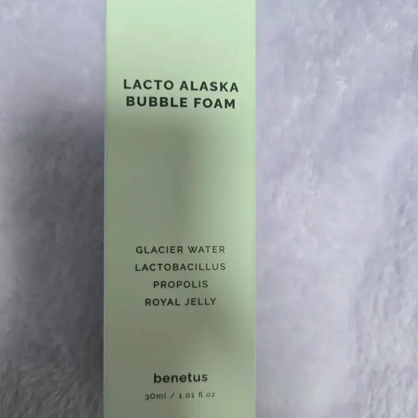 [BUNJANG] Venetus Lacto Alaska Bubble Foam 30ml / 베네투스 락토 알래스카 버블 폼 30ml