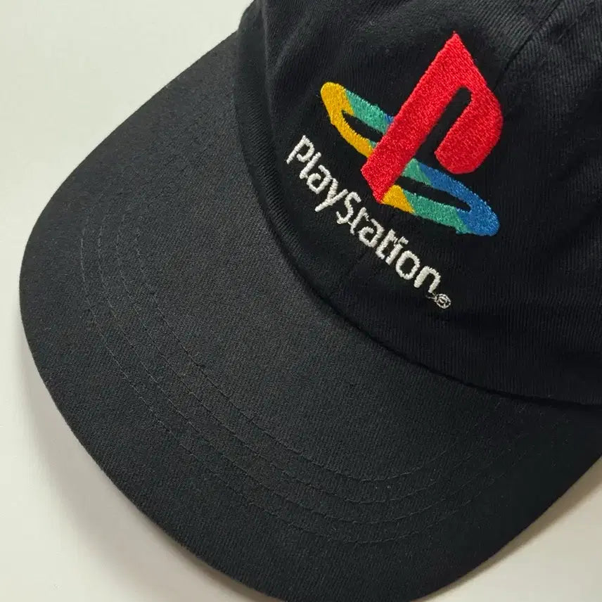 [BUNJANG] 90s PlayStation Saint Michael Promotional Vintage Ball Cap Hat / 90s 플레이스테이션 PS1 세인트미카엘 빈티지 프로모 볼캡 모자
