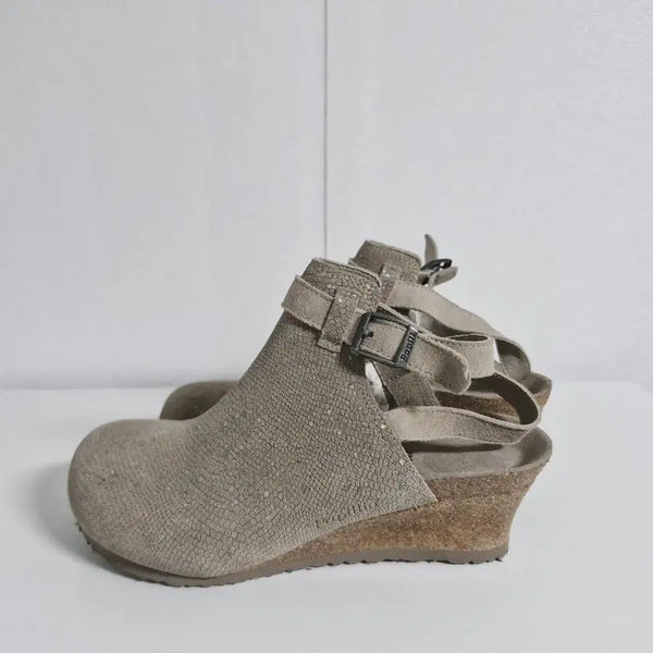[BUNJANG] Birkenstock Papillio Ezra Suede Clogs (Size 245) / 버켄스탁 파필리오 에스라 스웨이드 클로그(245)