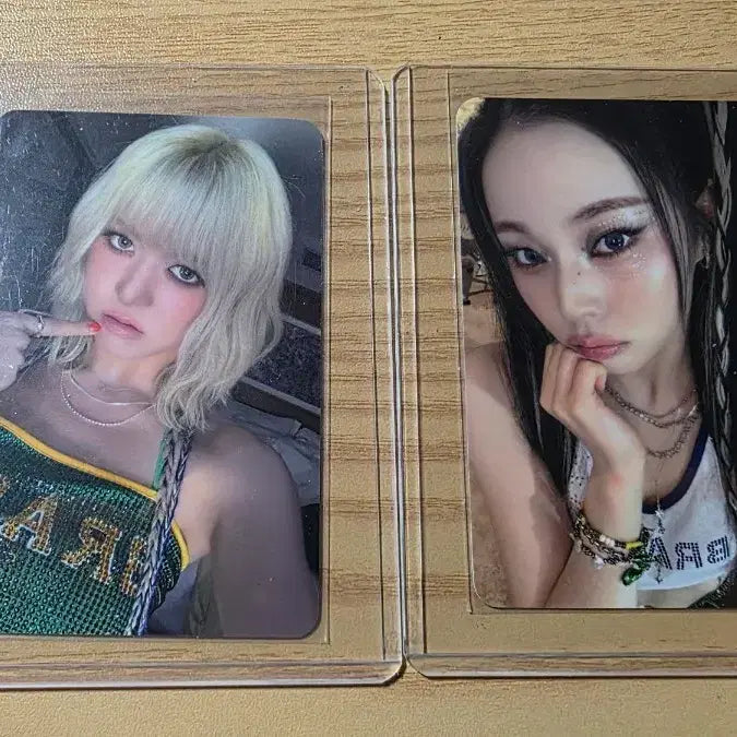 [BUNJANG] NMIXX Lily & Gyujin Soundwave GV Photocard Bundle Set / 엔믹스 릴리, 규진 사운드웨이브 GV 포토카드 일괄로 판매합니다!
