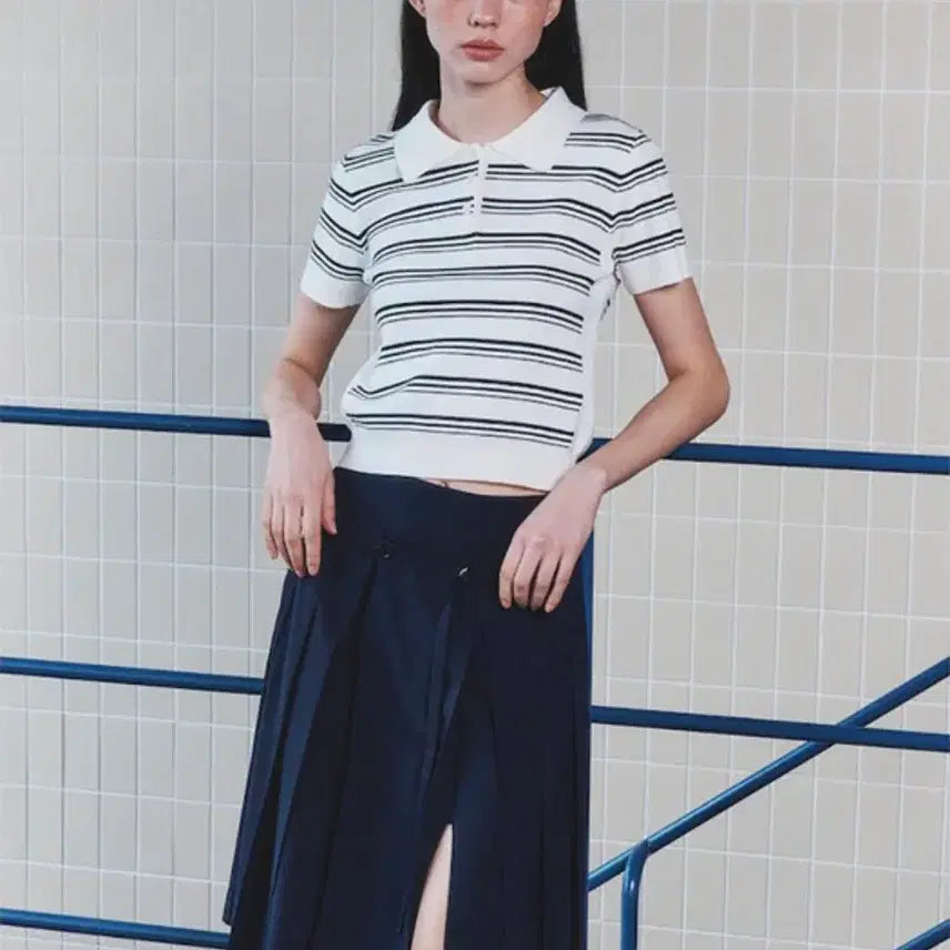 [BUNJANG] KUHO PLUS Pleated Skirt / (새상품) 구호플러스 플리츠 스커트 플리츠치마 kuho plus