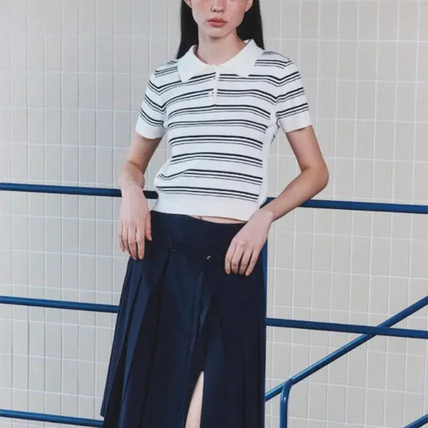 [BUNJANG] KUHO PLUS Pleated Skirt / (새상품) 구호플러스 플리츠 스커트 플리츠치마 kuho plus