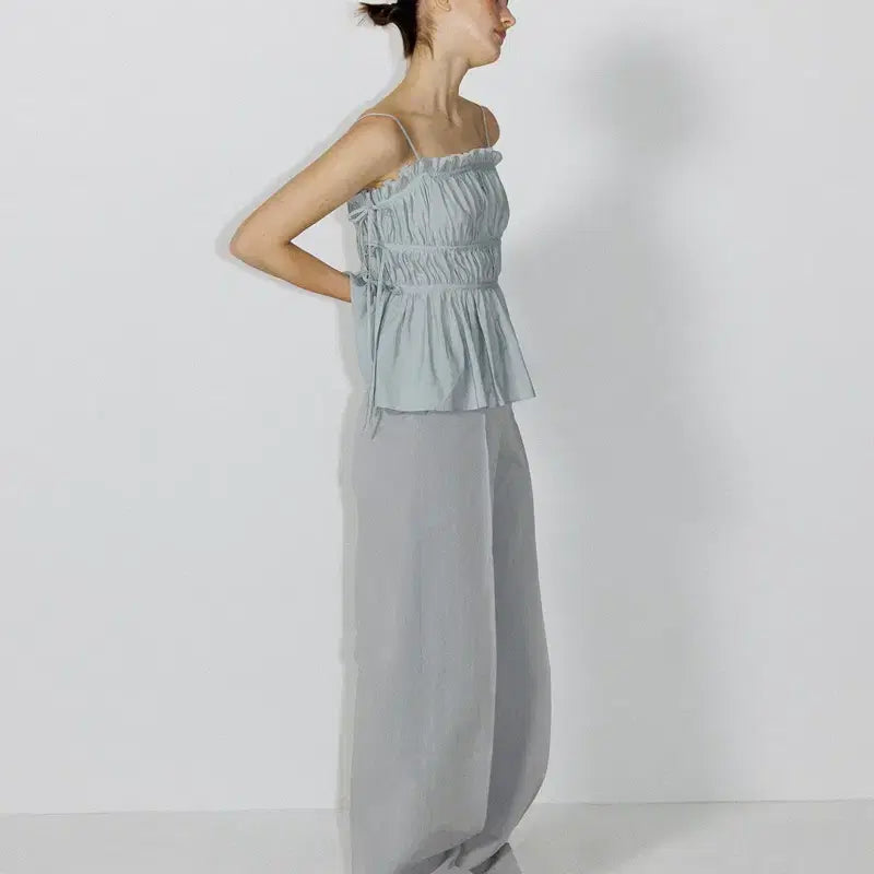 [BUNJANG] Atelier Edition Stitch Detail Pants / 아뜰리에에디션 스티치 디테일 팬츠