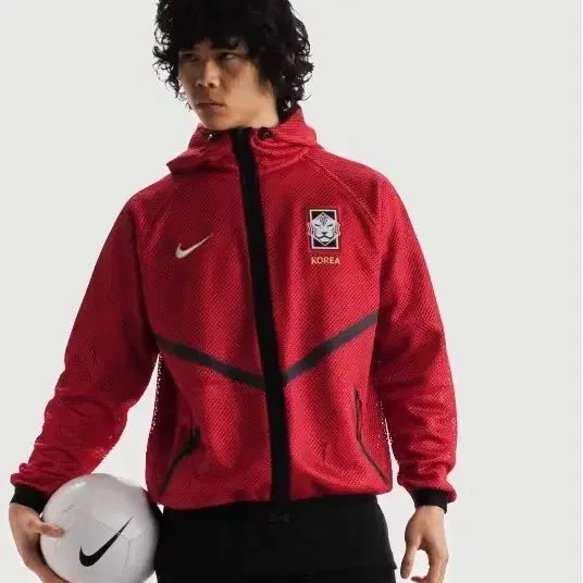 [BUNJANG] Nike Dri-FIT Anthem Jacket - Fire Red/Global Red (KR L/US M) / 새상품) 26-28 대한민국 드라이 핏 앤섬 자켓
