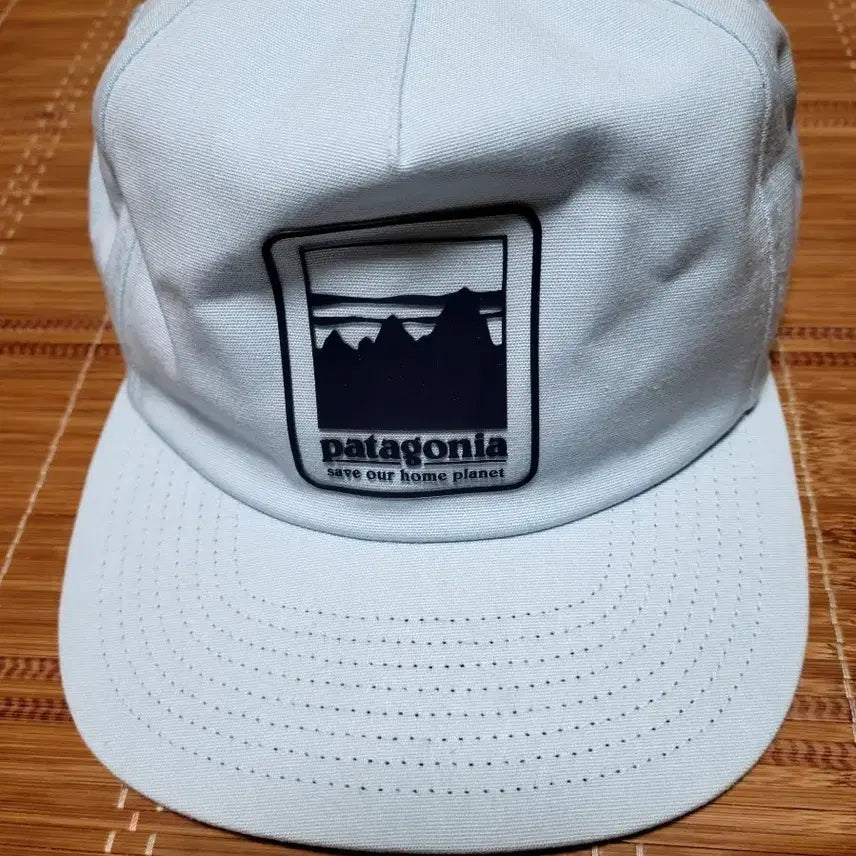 [BUNJANG] Patagonia Sky Blue Logo Baseball Cap / 파타고니아 하늘색 모자